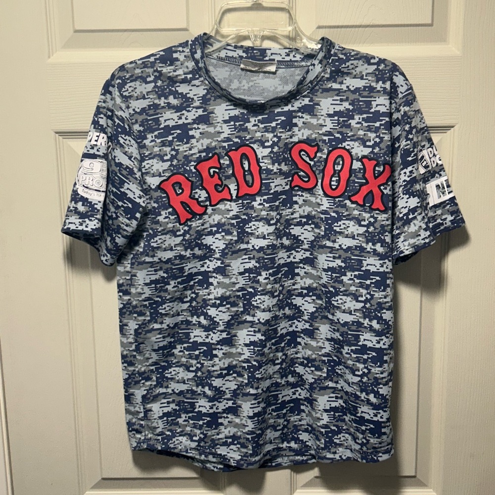 Pawtucket Red Sox Ted Williams Camo Pattern SGA Jersey Small Baseball MILB